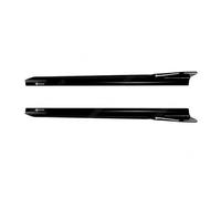 Faldón Lateral para Automóvil para X3 para X4 G01 G02 2018-2024 Falda Lateral Extensión Labio Separador Inferior Alerón Divisor Faldón Lateral(Glossy Black)