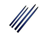 Faldón Lateral para Automóvil Pegatina 75CM-60CM Calcomanía Decorativa Antiarañazos Alargar Cuerpo Protector Puerta Lateral Negro Completo Tira Suave Protección Faldón Lateral(Black Blue)