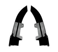 Faldón Lateral para BMW Serie 4 G22 G23 para Sport 2020-2023 Parachoques Trasero Difusor Labios Divisor Alerón Protector contra Arañazos Faldón Lateral(Gloss Black)