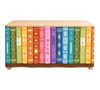 Faldón para escritorio escolar Mantel cortina colorido de estantería 180x75 | Cubierta de Escritorio de Maestro Para Vuelta al Cole, Oficinas, Salas de Estudio, Dormitorios, Podios, Estanterías
