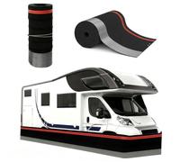 Faldón para RV para Invierno con Malla de Acero - Faldón Impermeable a Roedores y Plagas, Cubierta Resistente al Viento para Caravanas(Red-100cm H,20m L)