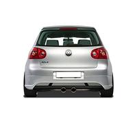 Faldón trasero compatible con Volkswagen Golf V Hatchback 3/5-puertas 2003-2008 'V2' (escape R32) excl. Variant/Plus (ABS)