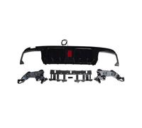 Faldón trasero Para Benz Clase C W205 C63 C63S C43 Para AMG 2015-2022 4 Puertas Sedán ABS Coche Difusor Parachoques Trasero Brillo Labios Negro parachoques