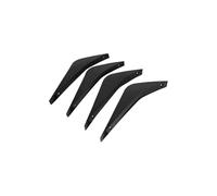 Faldón trasero Para Chevy Para Corvette C7 2014-2019 Para Stingray/Z51/para Grand Sport/Z06 Aleta Difusor Inferior Trasero Coche Con parachoques(Glossy Black)