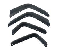 Faldones Barro Para Jeep Para Wrangler Para Gladiator Para JT 2018-23 4 X Conjunto Extensiones Bengalas Guardabarros Delantero Y Trasero Coche(High Fender)