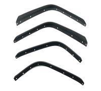 Faldones Barro Para Jeep Para Wrangler Para Gladiator Para JT 2018-23 4 X Conjunto Extensiones Bengalas Guardabarros Delantero Y Trasero Coche(Low Fender)