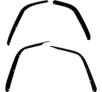 Faldones Barro Para Jeep Para Wrangler Para JL Todoterreno 4x4 Exterior Delantero Trasero Rueda Protector Contra Salpicaduras Guardabarros(Low Fender)
