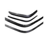 Faldones Barro Para Jeep Para Wrangler Para JL Todoterreno 4x4 Exterior Delantero Trasero Rueda Protector Contra Salpicaduras Guardabarros(High Fender)