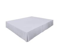 Faldones De Cama Falda De Cama Hotel Suave con Fácil Ajuste 14 Pulgadas For Dormitorio(White,M)