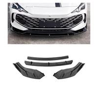 Faldones Delanteros para Morris Garages MG 7 Splitter Kit De Carrocería 2023 2024 Parachoques Labio Spoiler Transformar Estilo Spoiler Delantero(Type A Glossy Black)