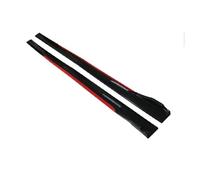 Faldones Laterales 1 Juego De Separador Labios Placa Basculante Extensión Faldón Lateral Universal para Benz W205 W204 W203 W211 W212 para CLA para GLA para AMG(Reddish Black)
