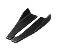 Faldones Laterales 48cm Parachoques Trasero Divisor Delantal Spoiler Faldón Lateral Extensión Kit Carrocería Accesorios Universal para A3 S3 Sedán 2013-2020(Negro)