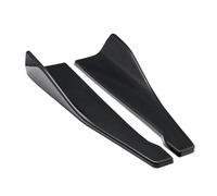 Faldones Laterales Alerón De Coche Ajuste Universal 35 Cm Y 48 Parachoques Lateral Faldón Trasero Labio Alas Balancín Molduras Protección(48cm Carbon Fiber)