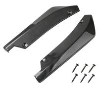 Faldones Laterales Alerón Parachoques Delantero Difusor Labio Trasero Coche Divisor Fibra Carbono Protector Arañazos Extensión De Faldón Lateral(Carbon Fiber)