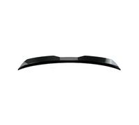 Faldones Laterales Alerón Trasero para Tapa Maletero Coche Material ABS ala Trasera Pato con Cinta Adhesiva Piezas modificadas(Glossy Black)