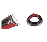 Faldones Laterales Automóvil Faldas Laterales Puerta Coche Carbono 6D, Divisor Labios A Rayas para E90 E39 E46 E91 F30 G20 E60 F11 F10 F07 G30 E53 Series 1 2 4 6 3 5 7(2.2m Carbon)