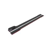 Faldones Laterales Automóvil Faldones Laterales Universales para Coche, Paneles Basculantes Extensión, Divisores Labios, Alerón Lateral para Civic ABS, 2M/2,2 M 6 Uds(A Carbon Red 2m)