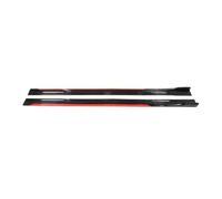 Faldones Laterales Automóvil para CLA C117 X117 2016-2019 Divisores Falda Lateral Coche Alerón Extendido Carrocería Deportiva Parachoques Labio Piezas Modificadas 8 Uds(B 2.2m)