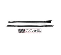 Faldones Laterales Automóvil para G05 para X5 2019-2025 Falda Lateral Labio Alerón para Parachoques Divisor Protector M60i M50i con Apariencia Fibra Carbono