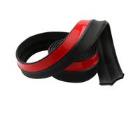 Faldones Laterales Automóvil Tira Embellecedora Goma para Carrocería Coche, Parachoques Delantero, Protector Alerón, Falda Lateral, Ancho, Accesorios Universales(1m)