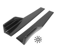 Faldones Laterales Automóviles 45cm Universal para Ford para Mustang GT Shelby GT500 2000-22 Falda Lateral Trasera Winglet Difusor Cuerpo Kit Delantal Cubierta Extensión