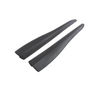 Faldones Laterales Automóviles Protector Esquina para Parachoques Delantero Y Trasero Coche, Tira Decorativa Protección Borde Anticolisión, Accesorios Universales, 2Uds