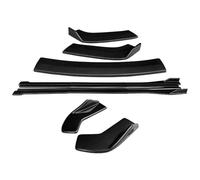 Faldones Laterales Carrocería para X2 F39 2018-2022, Kit De Carrocería con Borde Pequeño, Faldón Delantero Y Trasero, Decoración Ajustable Automática(Aspecto de Carbono)