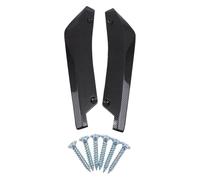 Faldones Laterales Coche Divisor Parachoques Delantero Coche 1 Par Alerones Fibra Carbono Extensión Faldón Lateral Tira Trasera Difusor Alerón Protector Arañazos(Carbon Fiber)