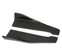 Faldones Laterales Coche para Cooper para Mini 2014-2021 Alerón Faldón Lateral Coche Alerones Labio Trasero Difusores Divisores Balancines Cenefa Esquina Escalón(Carbon Fiber)