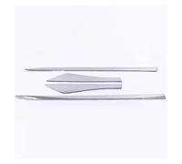 Faldones Laterales Coche para Nissan para Rogue 2021 2022 2023 Faldón Lateral Acero Inoxidable Cromado Coche Moldura Puerta Protección contra Arañazos Embellecedor(Steel Chrome)