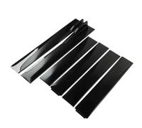 Faldones Laterales Coches Faldones Laterales Universales 2,2 M/2 M Alerones De Extensión Paneles Basculantes Divisores De Labios Alerones Laterales ABS Accesorios Para Coche Faldón Lateral(Shiny black