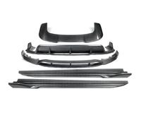 Faldones Laterales Coches Kit De Parachoques para X5 F15 2013-2018, Alerón Delantero Transformado, Faldones Difusores Traseros