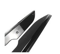 Faldones Laterales Coches Para Corvette C8 2020 2021-2024 Para Stingray Z51 Faldones Laterales Alerón Divisor Accesorios Difusor Aspecto De Fibra De Carbono Negro Brillante Faldón Lateral(Glossy Black