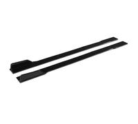 Faldones Laterales Coches para Nissan para SENTRA para Altima para Maxima para Pathfinder Universal 2m Faldón Lateral para Coche Divisor Alerón Alerón Lateral Parachoques Labio Faldón Lateral(Black)
