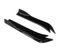 Faldones Laterales Coches Parachoques Trasero, Divisores, Faldones, Labio Maletero para Kia K5 2011-2019 2016, Alerón, Difusor De ala Canard, Envoltura Angular(Negro Brillante)