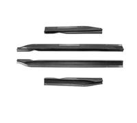 Faldones laterales Compatible con BMW G80 G81 M3 2021-2023 | Compatible con BMW G80 G81 M3 21-23 divisores alerón lateral Exterior(Carbon Fiber Look)