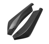 Faldones Laterales de automóvil Kit de Pegatinas para Parachoques Trasero Coche difusor Divisor Cubierta alerón A3 A4 S3 S4 RS3 RS4 A5 A6 A7 años 2004 a 2022(Carbon Texture)