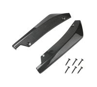 Faldones Laterales Difusor Labios para Parachoques Trasero 2 Piezas Divisor Universal para Alerón Coche Kit Extensión Faldón Lateral Accesorios para Golf 7(Aspecto de Fibra de Carbono.)