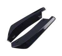 Faldones Laterales Divisores Ángulo E Labio Parachoques Trasero Universales Protector Rayones Alerón para Serie 1 E82 E81 E87 E88 2008-2012 Accesorios Automóvil Divisor(Glossy Black)