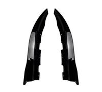 Faldones Laterales Embellecedores Parachoques Trasero para Coche Divisores Esquinas Traseras Alerones Accesorios Compatible con 4 G26 M 2020 2021 2022 2023 2024(Glossy Black)