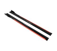 Faldones Laterales Extensión De Faldón Lateral Universal 8 Piezas 2M/2,18M Placa Balancín, Separador Labios, Parachoques para Nissan(A Reddish Black218)