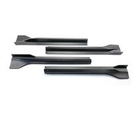 Faldones laterales Extensiones Difusor De Alerón Y Divisor De Faldón Lateral Para Jeep Para Grand Para Cherokee SRT/SRT8/Wk2 2012-2021 Exterior Labios(Matte Black)