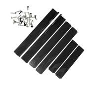 Faldones Laterales Faldones Laterales Universales 2m/2,2m Extensión Paneles Basculantes Divisores Labios Parachoques Alerón Faldón Lateral Rojo Negro(Shiny Black 2.2m)