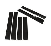 Faldones Laterales Inferiores del Automóvil, Panel Basculante Negro Brillante de 2,2 M Extensiones de Línea Inferior del Lado Inferior Exterior Difusores de Labios Divisores