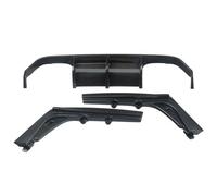 Faldones Laterales para BMW F80 para M3 F82 F83 para M4 2015-2020 Difusor Trasero De Coche Parachoques Esquina Alerón Divisor Protector(Carbon Fiber Style)