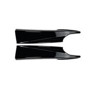 Faldones Laterales para BMW Serie 3 GT F34 320i 325i para 2014-2019 Protector Parachoques lantero Labio Divisor Lateral Alerón Kit Carrocería