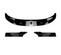 Faldones Laterales para BMW Serie 5 F10 F11 para 2011-2017 Parachoques Lantero L Coche Difusor Labio Kit Alerón Divisor Frontal Alerón Protector(Carbon Fiber Look)