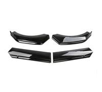 Faldones Laterales para Clase E W212 63 para AMG E350 E300 Parachoques Lantero L Coche Alerones Labios Kits Carrocería Divisor Falda Difusor Protector(Black Red)