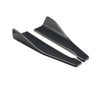 Faldones Laterales Para Coche Para E90 E46 F20 F30 E39 G20 48CM Faldón Lateral Protector De Extensión Universal Difusor De Alerón De Parachoques Trasero(Carbon.)