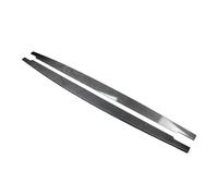 Faldones Laterales para E90 E92 E93 M3 2005-2013 Panel Extensión Impresión Carbono Divisores Difusor Bodykits Estilo MP Falda Lateral(Aspecto Carbono)